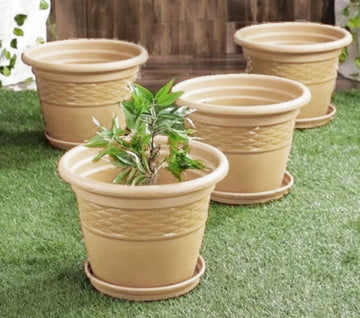 Decorative Florina plastic pot